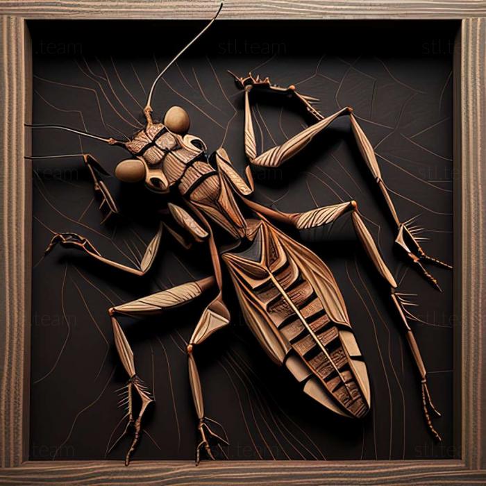 3D model Ichneumon melanator (STL)